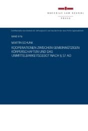 Cover von Kooperationen zwischen gemeinnützigen Körperschaften und das Unmittelbarkeitsgebot nach § 57 AO