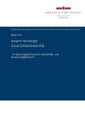 Cover von Social Entrepreneurship
