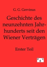 Cover von Geschichte des neunzehnten Jahrhunderts seit den Wiener Verträgen