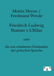 Cover von Friedrich Ludwig Stamms Ulfilas