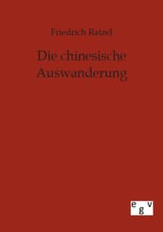 Cover von Die chinesische Auswanderung