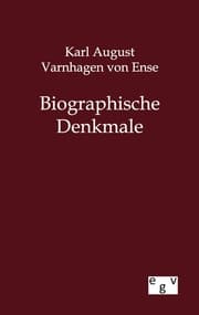 Cover von Biographische Denkmale
