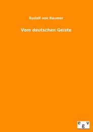 Cover von Vom deutschen Geiste