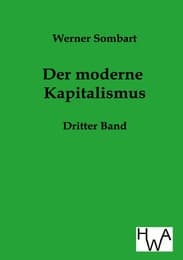 Cover von Der moderne Kapitalismus