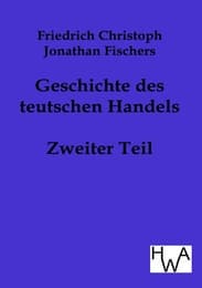 Cover von Geschichte des teutschen Handels