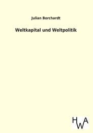 Cover von Weltkapital und Weltpolitik