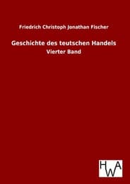 Cover von Geschichte des teutschen Handels