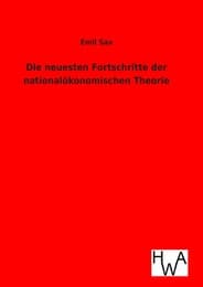 Cover von Die neuesten Fortschritte der nationalökonomischen Theorie