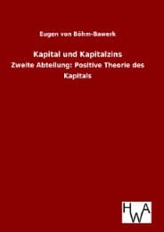 Cover von Kapital und Kapitalzins