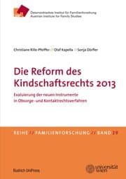Cover von Die Reform des Kindschaftsrechts 2013