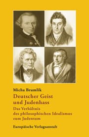 Cover von Deutscher Geist und Judenhass
