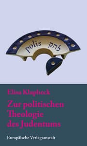 Cover von Zur politischen Theologie des Judentums
