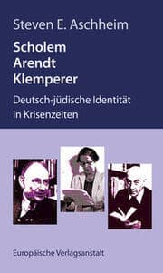 Cover von Scholem, Arendt, Klemperer
