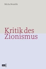 Cover von Kritik des Zionismus