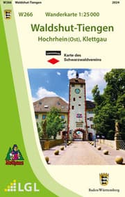 Cover von W266 Wanderkarte 1:25 000 Waldshut-Tiengen