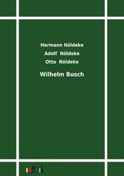 Cover von Wilhelm Busch
