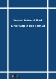 Cover von Einleitung in den Talmud