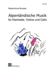 Cover von Alpenländische Musik für Klarinette, Violine und Cello
