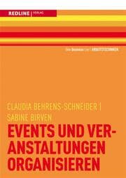 Cover von Events und Veranstaltungen organisieren