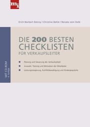 Cover von Die 200 besten Checklisten für Verkaufsleiter