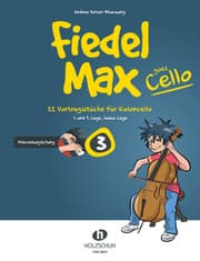 Cover von Fiedel-Max goes Cello 3 - Klavierbegleitung