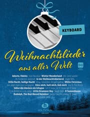 Cover von Weihnachtslieder aus aller Welt - Keyboard