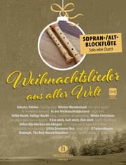 Cover von Weihnachtslieder aus aller Welt - Sopran-/Altblockflöte