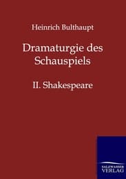 Cover von Dramaturgie des Schauspiels