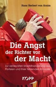 Cover von Die Angst der Richter vor der Macht