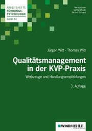 Cover von Qualitätsmanagement in der KVP-Praxis
