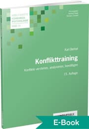 Cover von Konflikttraining
