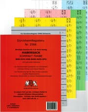 Cover von DürckheimRegister® Nr. 2566 HABERSACK KOMPAKT Farbe - Gesetze und §§