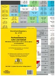 Cover von DürckheimRegister® Nr. 2733 Fachassistent/in Lohn und Gehalt: BGB/SGB III-XI