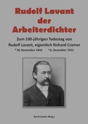 Cover von Rudolf Lavant - der Arbeiterdichter