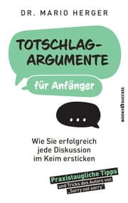Cover von Totschlagargumente für Anfänger
