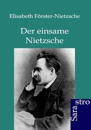 Cover von Der einsame Nietzsche