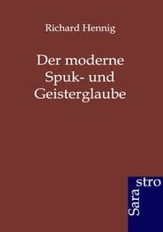 Cover von Der moderne Spuk- und Geisterglaube
