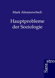 Cover von Hauptprobleme der Soziologie