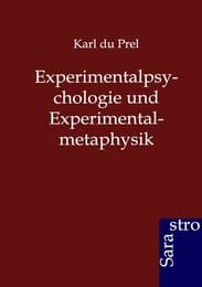 Cover von Experimentalpsychologie und Experimentalmetaphysik