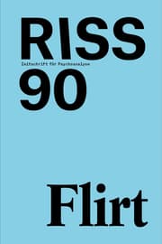 Cover von RISS - Zeitschrift für Psychoanalyse