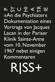 Cover von RISS+ 'Psychiatrie'