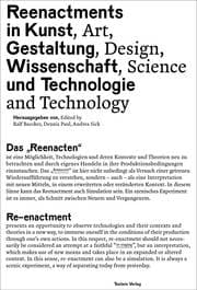 Cover von Reenactments in Kunst, Gestaltung, Wissenschaft und Technologie
