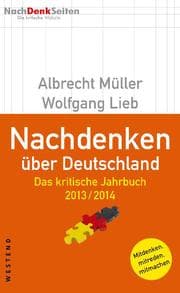 Cover von Nachdenken über Deutschland