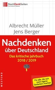 Cover von Nachdenken über Deutschland