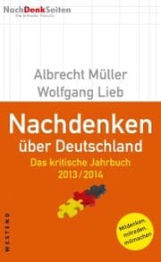 Cover von Nachdenken über Deutschland