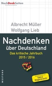 Cover von Nachdenken über Deutschland