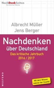 Cover von Nachdenken über Deutschland