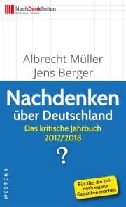Cover von Nachdenken über Deutschland