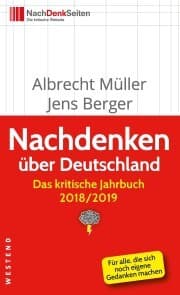 Cover von Nachdenken über Deutschland