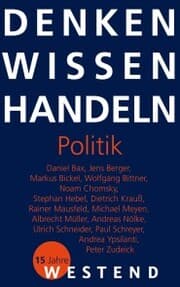 Cover von Denken Wissen Handeln Politik